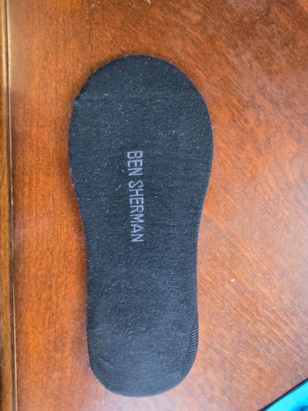 Ben Sherman No Show Sock Black Low Cut Invisible Sock Mens NEW NWOT 1 Pair Comfy